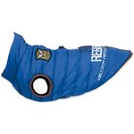 Saint-Malo coat with harness, S: 36 cm, blue