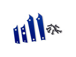 Traxxas Aluminium-Chassisplatten blau