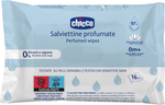 CHICCO Detské vlhčené utierky jemne parfumované do kabelky 16 ks