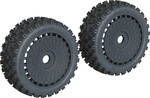 Arrma koleso s pneu dBoots 2-HO, disk čierny (2)