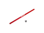 Traxxas albero centrale 214mm alluminio rosso
