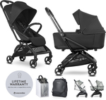 EASYWALKER Kočík kombinovaný Rockey S Pure Black
