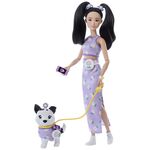 Mattel Barbie Bábika štýl pre dvoch - kvety