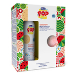 CHICCO Pena na vlasy a telo POP Vanilla Fluffy 200ml s uterákom na vlasy