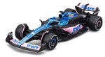 Bburago 1:43 RACE Formula F1 - BWT Alpine F1 Team A524 (2024) #31 (Esteban Ocon) - with dr