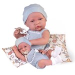 Antonio Juan 50409 LUI - realistická bábika bábätko s celovinylovým telom - 42 cm