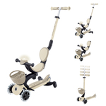 Globber kolobežka Go Up Baby lights 360 °  Taupe
