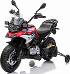 Elektromotorrad BMW F850 GS, lizenziert, 12-V-Batterie, weiche EVA-Räder, 2 x 35-W-Motor