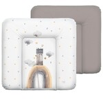 CEBA BABY Podložka prebaľovacia mäkká stredná (75x72) Basic Rainbow Home