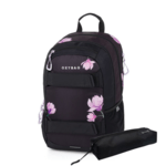 Zaino studentesco + astuccio OXY Sport Flowers
