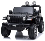 Elektrické autíčko JEEP Wrangler, Jednomiestne, čierne