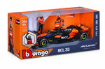 Bburago 1:24 RACE Formel F1 - McLaren F1 Team MCL38 (2024) #4 (Lando Norris) -mit Fahrer
