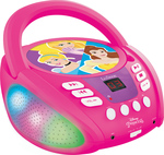 Lexibook Leuchtender Bluetooth CD-Player Disney Prinzessinnen