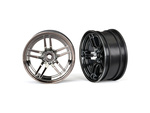 Traxxas disk 1.9" split-spoke čierny chróm (2) (predné)