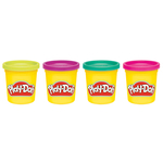 HASBRO - Play-Doh 4er-Pack Becher 4 x 85g