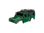 Traxxas karosérie TRX-4 Land Rover Defender zelená (bezsponková)
