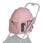 FIKAGO Strieška + poťah na kočík FTG2 Mist Pink