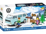 Cobi 24639 Volkswagen T3 zimné dobrodružstvo, 1:35, 189 k, 2 f