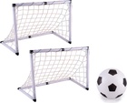 Porta da calcio 2 pezzi con pallina e pompa