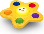 BABY EINSTEIN Hračka aktívna s prísavkou Pop &amp; Glow Starfish™ 6m+