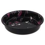 Miska Magic Cat s mačkami čierna 13cm, 250ml