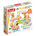 Quercetti PlayEco - Garden Gears - jardín en movimiento - 34 piezas