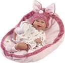 Llorens 74134 NEW BORN - realistická bábika bábätko so zvukmi a mäkkým látkovým telom - 42