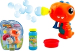 Bubble Fun Bublifuk Dinosaure avec recharge 60 ml - orange