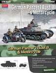 Modellbausatz Militär 13556 - Deutscher Panzer I Ausf.B &amp; Motorrad (1:35)