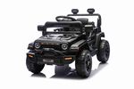 Elektrické autíčko OFFROAD NEW s pohonom zadných kolies, čierne, Lítiová batéria