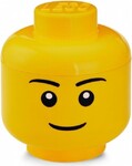 LEGO® úložný box hlava veľkosť S - chlapec