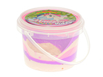 Pâte à modeler licorne rebondissante 110g licorne arc-en-ciel en pot