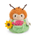 NICI peluche MyMochi Ape Hadshi 8 cm con annaffiatoio e costume da giardiniere, confezione regalo