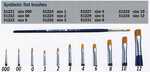 Brush Synthetic Flat 51222 - plochý syntetický štětec (velikost 00)