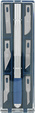 Coltello da modellazione professionale Modelcraft piccolo, 6 pezzi di lame