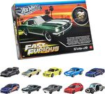 Mattel Hot Wheels 25JCT92 Fast &amp; Furious Hitri in drzni Avtomobilčki 10-paket