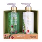 ACCENTRA Sada péče o ruce Winter Spa s pumpičkou Zimní ovoce 2x 200ml