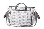 BABYONO Wickeltasche Chic grau