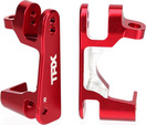 Traxxas záves tehlice hliníkový červený (pár)