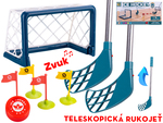 Hokejový set s bránkami a hokejkami s príslušenstvom