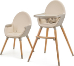 KINDERKRAFT Stolička jedálenská FINI2 Beige