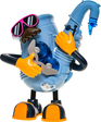 Mr. Rock saxofón 22cm na batérie tancujúci so svetlom a zvukom