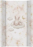 CEBA Podložka prebaľovacia 2-hranná s pevnou doskou (50x70) Ultra Light Sleepy Bunny