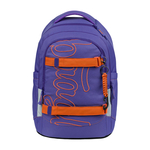 BAAGL Zaino scolastico Skate Max Orange GRS