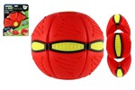 DiskBall - Wirf die Scheibe, fang den Ball! Kunststoff 22cm rot
