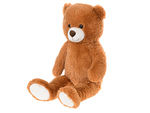 Plush Friends medveď plyšový 80cm tmavo hnedý