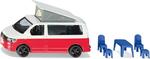 SIKU Super - VW T6 California mit beweglichem Dach und Zubehör