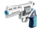 Pištoľ Revolver s penovými nábojmi 22,5 cm
