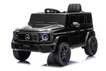 Auto elettrico Mercedes G580 12V, nero, telecomando 2,4 GHz, Bluetooth, USB
