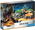 Clementoni Jurský svet 3 - Dinosaury v bažine